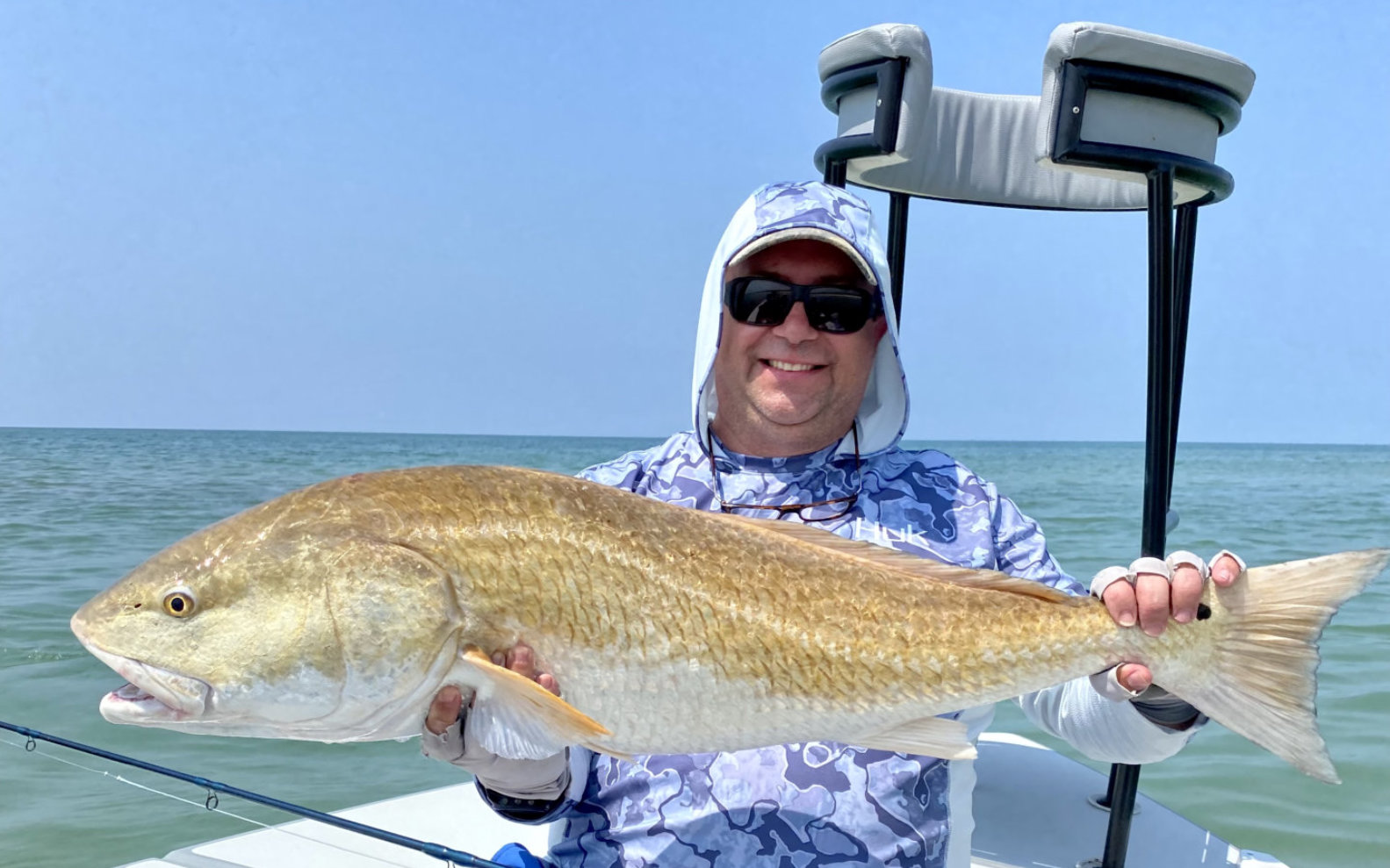 Big redfish catch on the Forgotten Coast